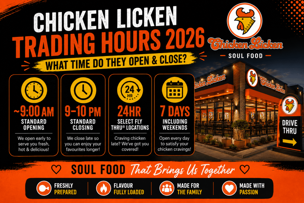 chicken licken trading hours